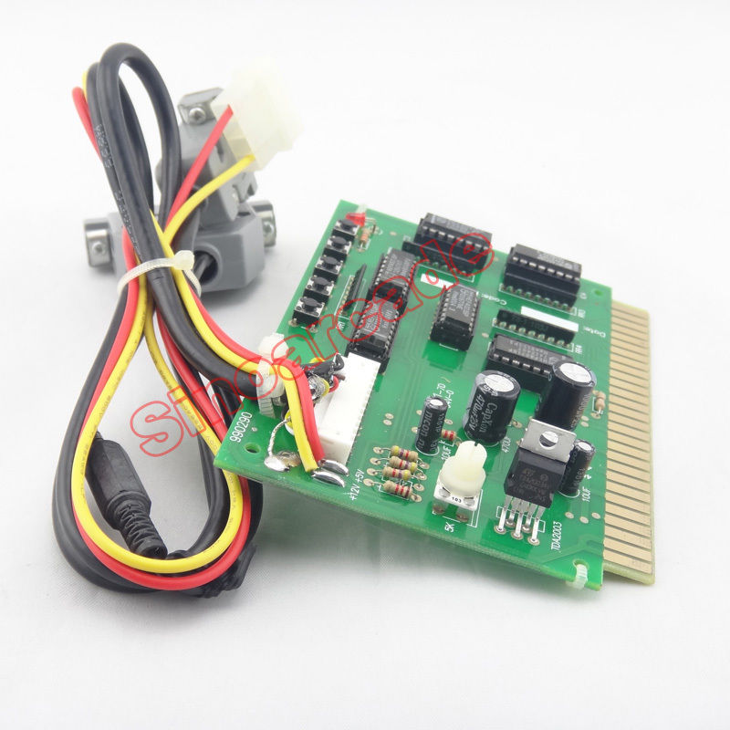 PC to jamma converter board computer game keyboard to arcade joystick converter