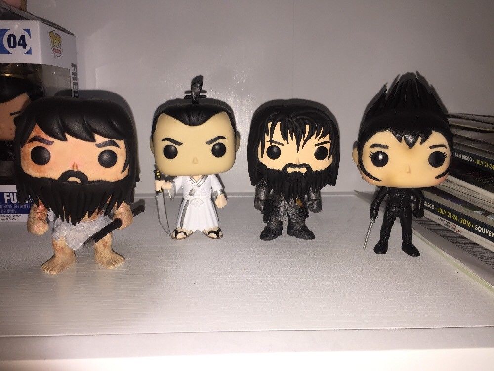 Funko Pop Custom Made Samurai Jack Set Ashi Vinyl Figure Exclusive