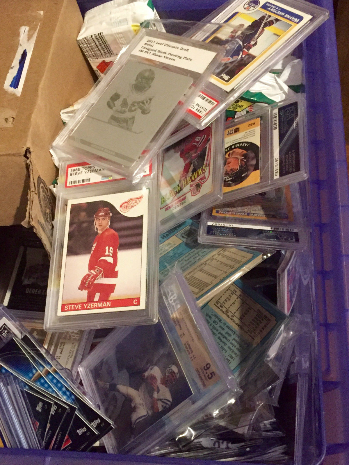 Baseball & Football GRADED RC Stars & HOF Card Lot HUGE ESTATE AUCTION Break FS