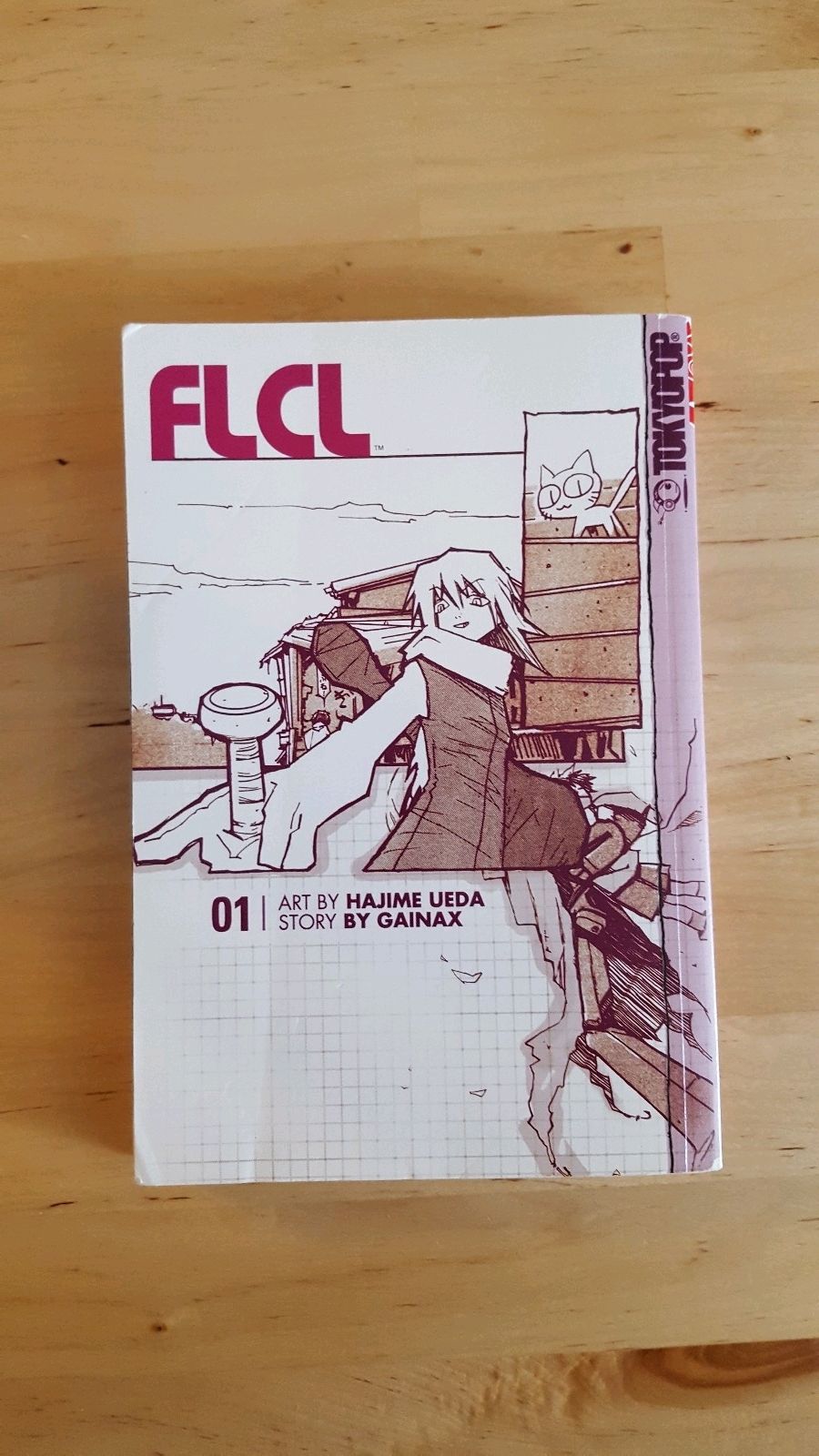 FLCL Vol 1 / 01 - HAJIME UEDA GAINAX Manga Fooly Cooly Furi Kuri OOP