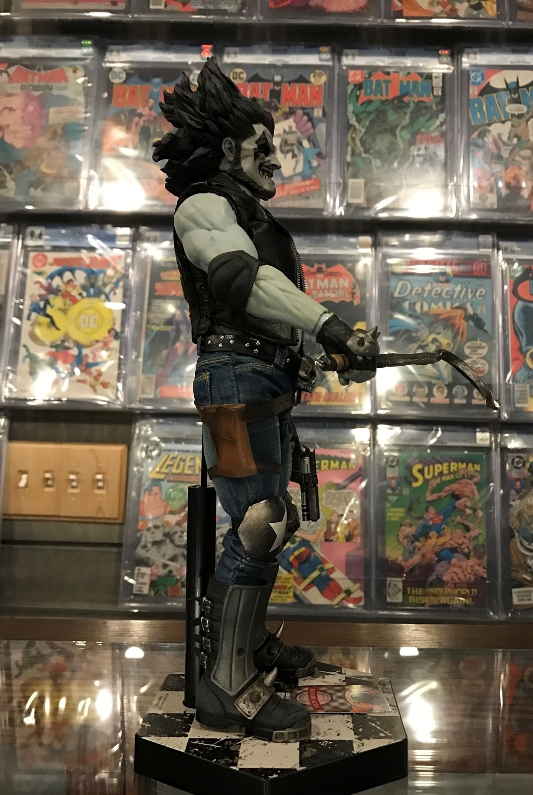 SIDESHOW LOBO 1/6 SCALE FIGURE DC COMICS THE MAIN MAN NEW NIB