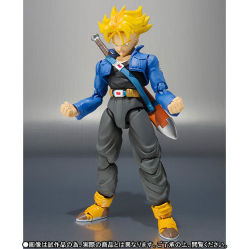 S.H. Figuarts Bandai Figure Dragonball Z Super Saiyan Trunks Advanced Color