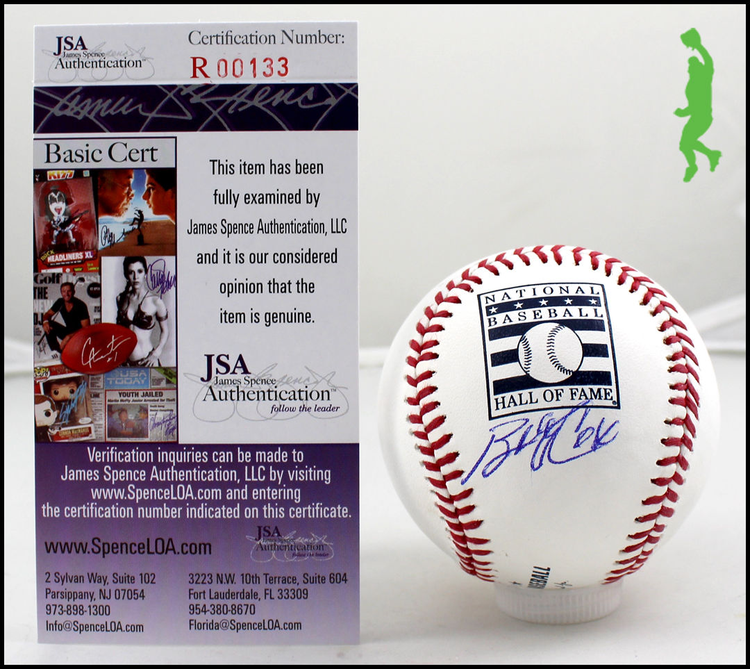 BOBBY COX AUTOGRAPHED SIGNED HALL OF FAME HOF BASEBALL BALL BRAVES COA JSA