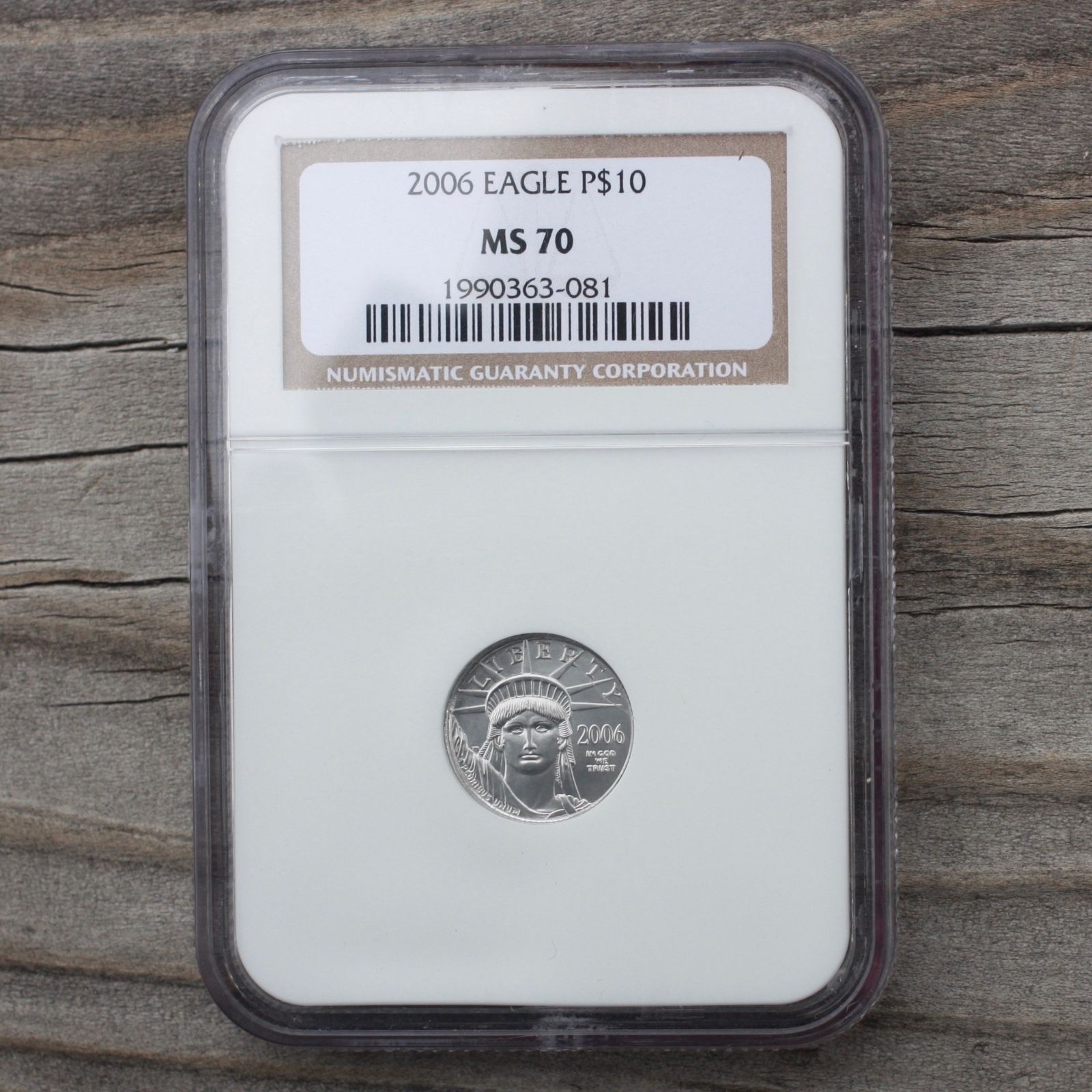 2006 $10 Platinum Eagle NGC MS70  ***Rev. Tye's Coin Stache*** #3081220