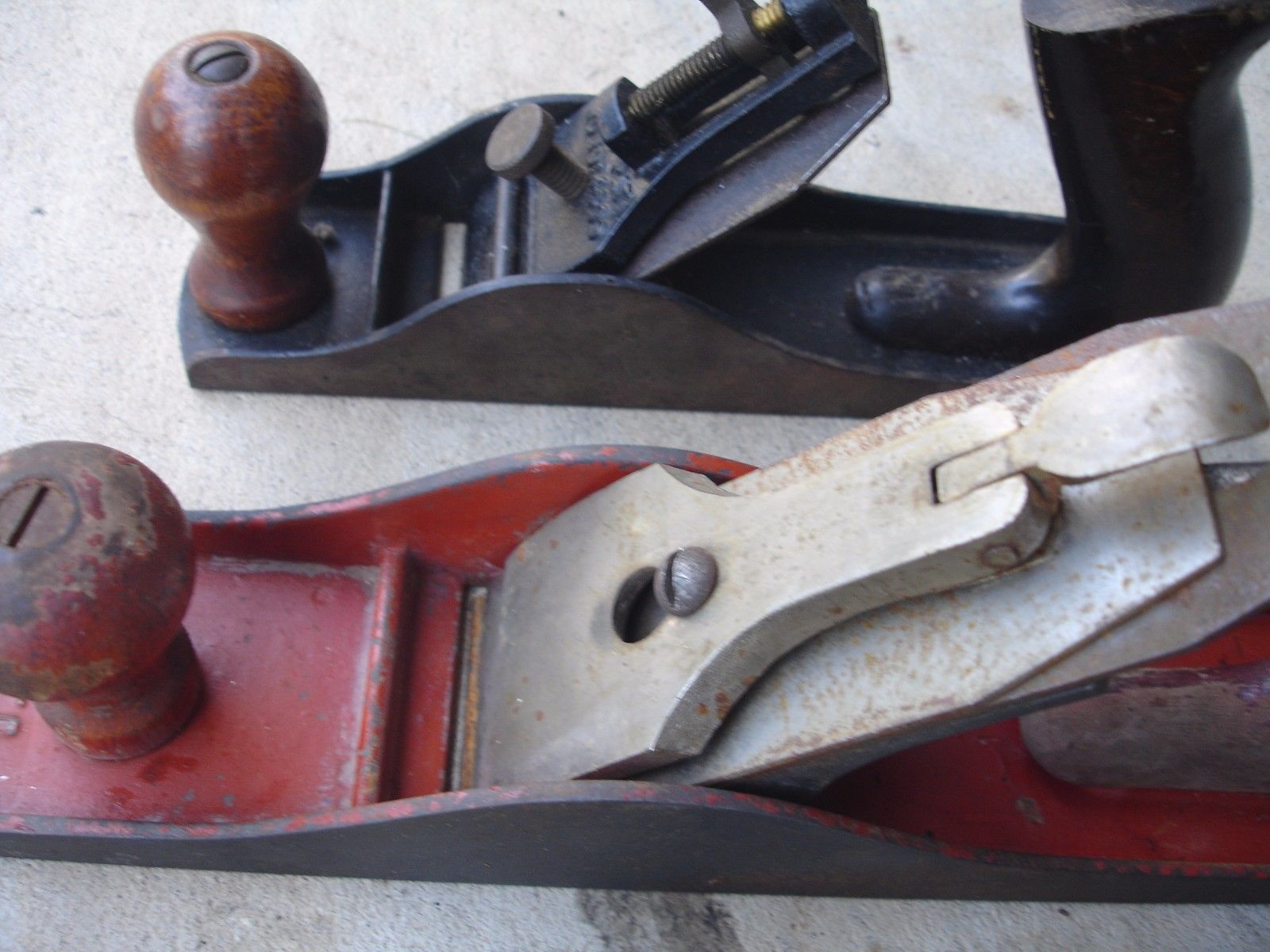 6 Vintage Hand Wood Plane Lot Stanley, USA, US Pat.,