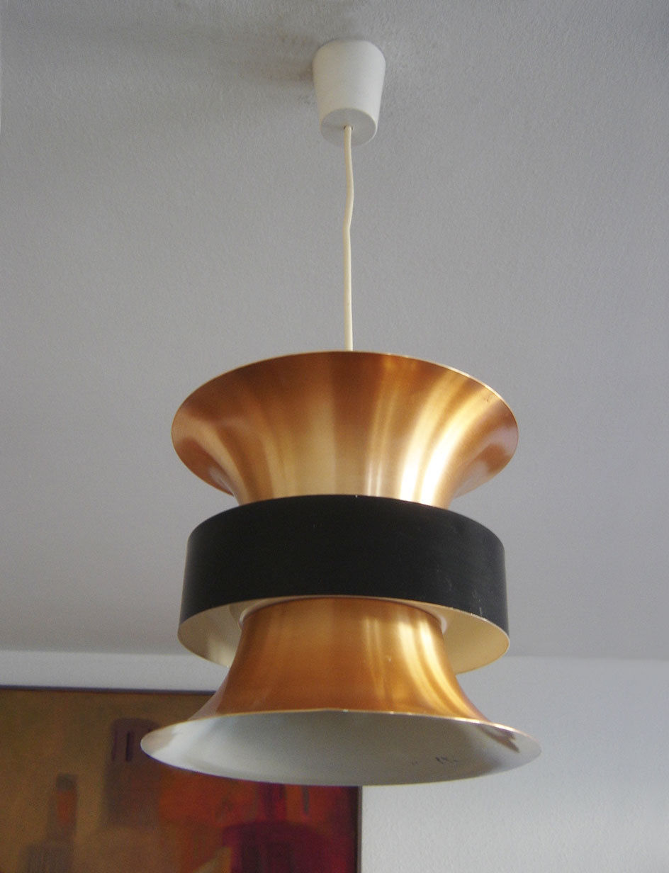 DANISH DESIGN Mid Century Modern PENDANT LIGHT Hanging Lamp FOG & MORUP Lyfa Era