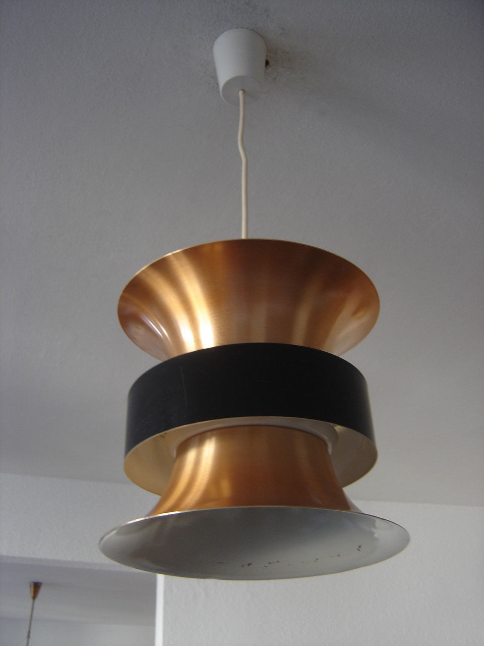 DANISH DESIGN Mid Century Modern PENDANT LIGHT Hanging Lamp FOG & MORUP Lyfa Era