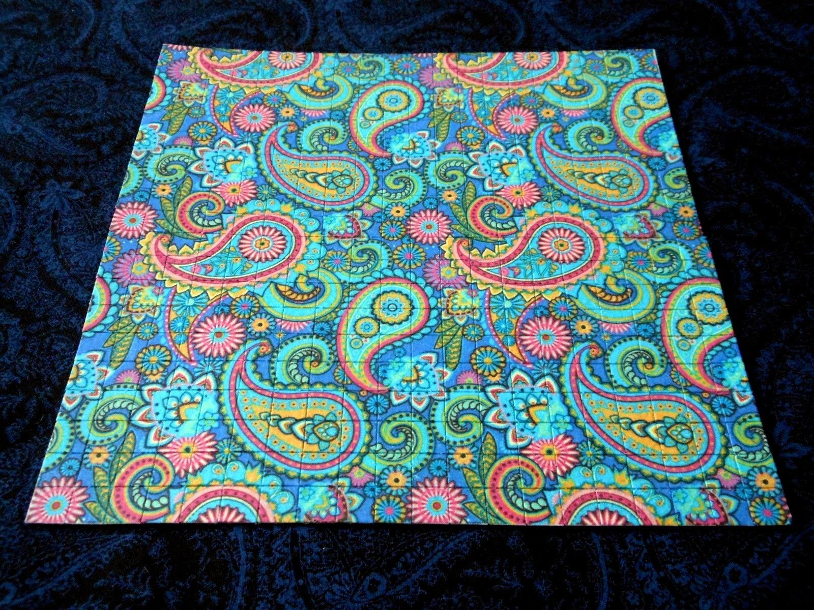 Blotter Art "Paisley" Perforated Print Paper Psychedelic Acid Art Collection