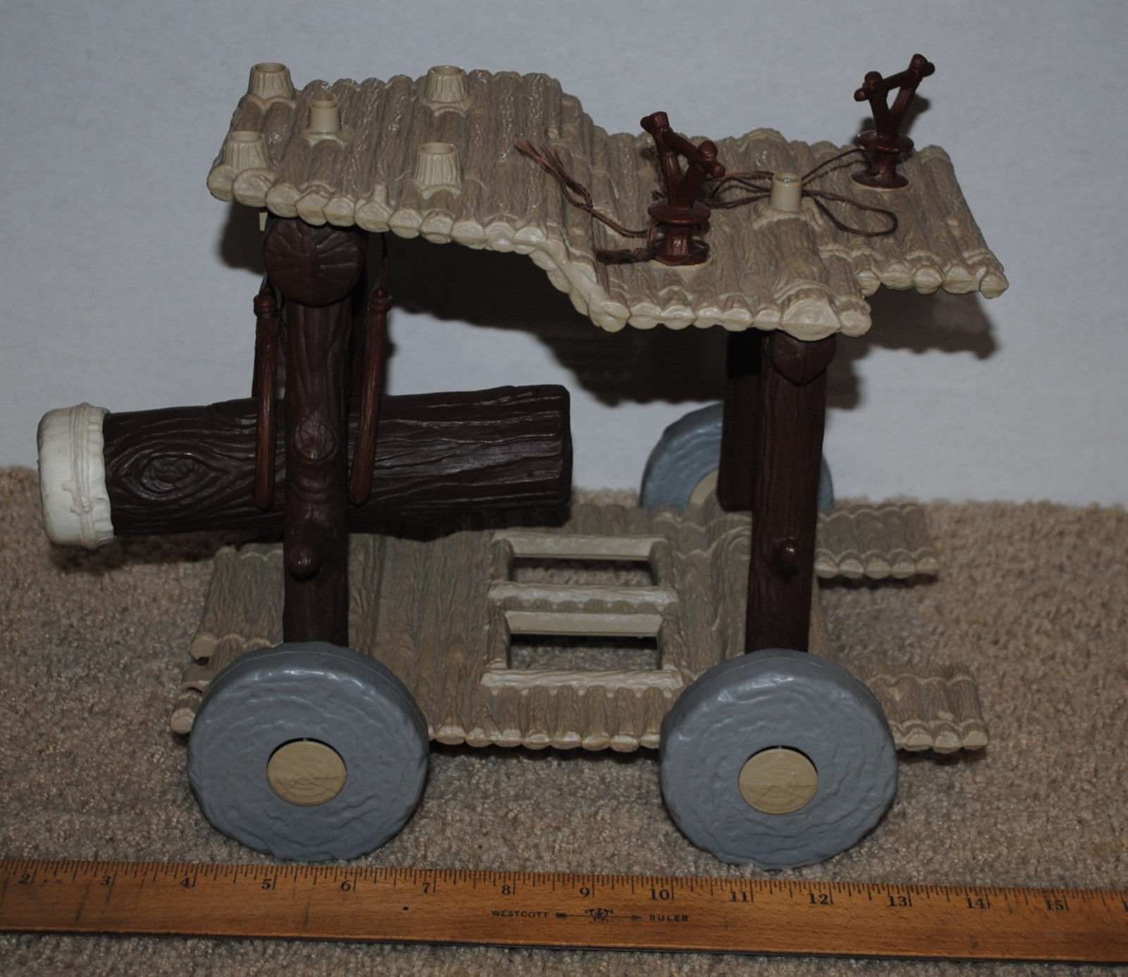 Star Wars Return of the Jedi Ewok Battle Wagon chassis incomplete Kenner vintage