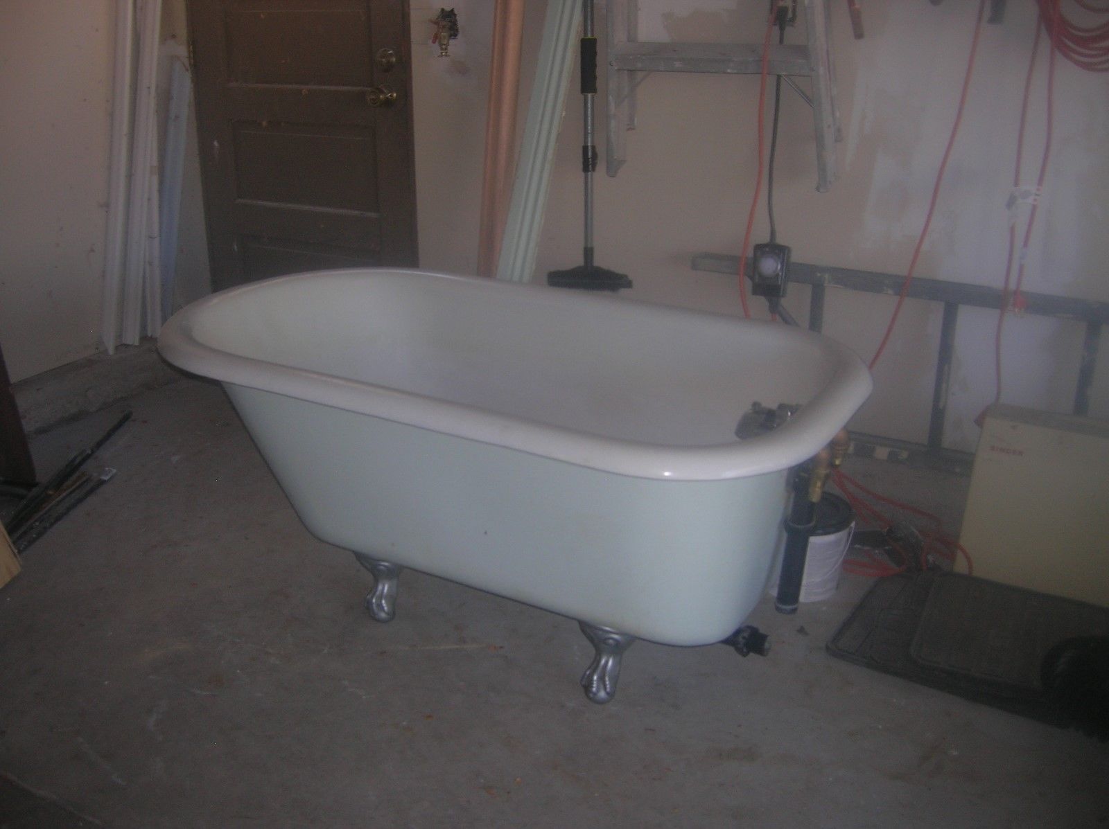 1926 Crane Antique clawfoot tub in good shape