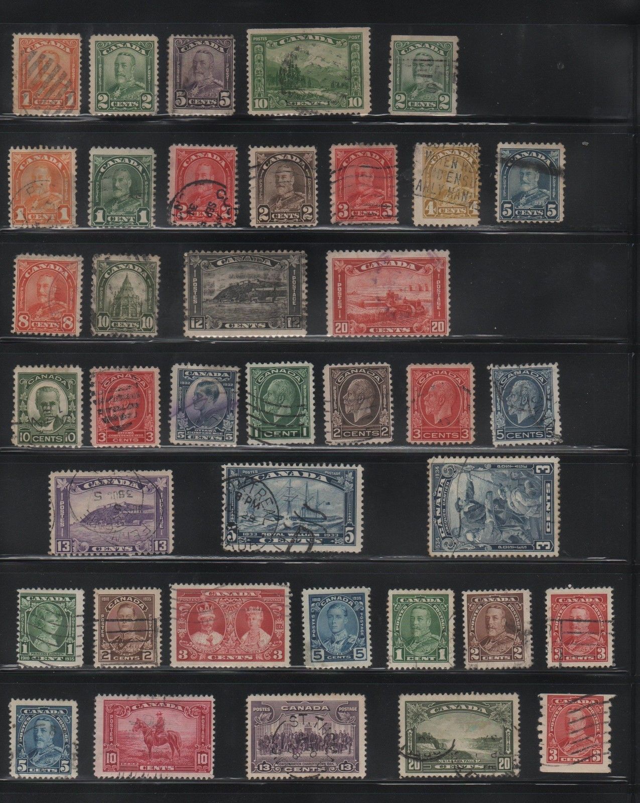 Canada, used lot of 260