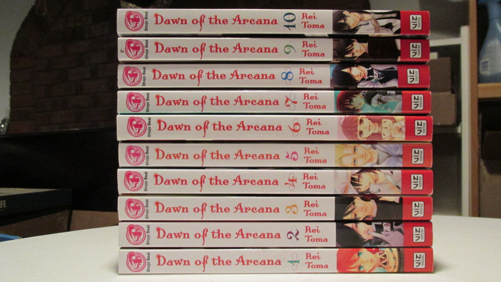 Dawn of the Arcana vol. 1-10 Manga Graphic Novel Book English Lot