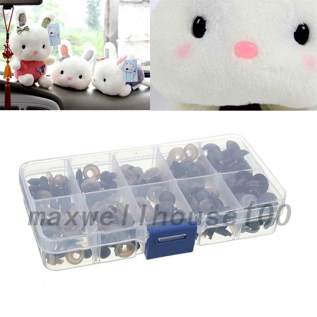 100pcs 6-12mm Safety Eyes For Teddy Bear Doll Animal Puppet Crafts Creative New