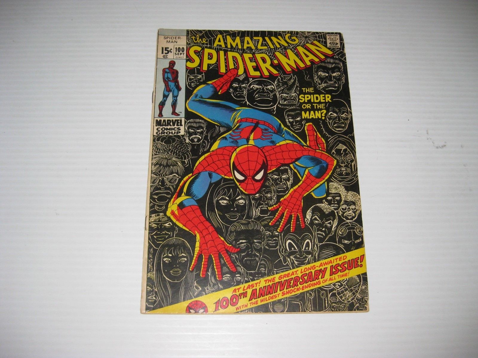 The Amazing Spider-Man #100 (Sep 1971, Marvel) 100th Anniversary Issue