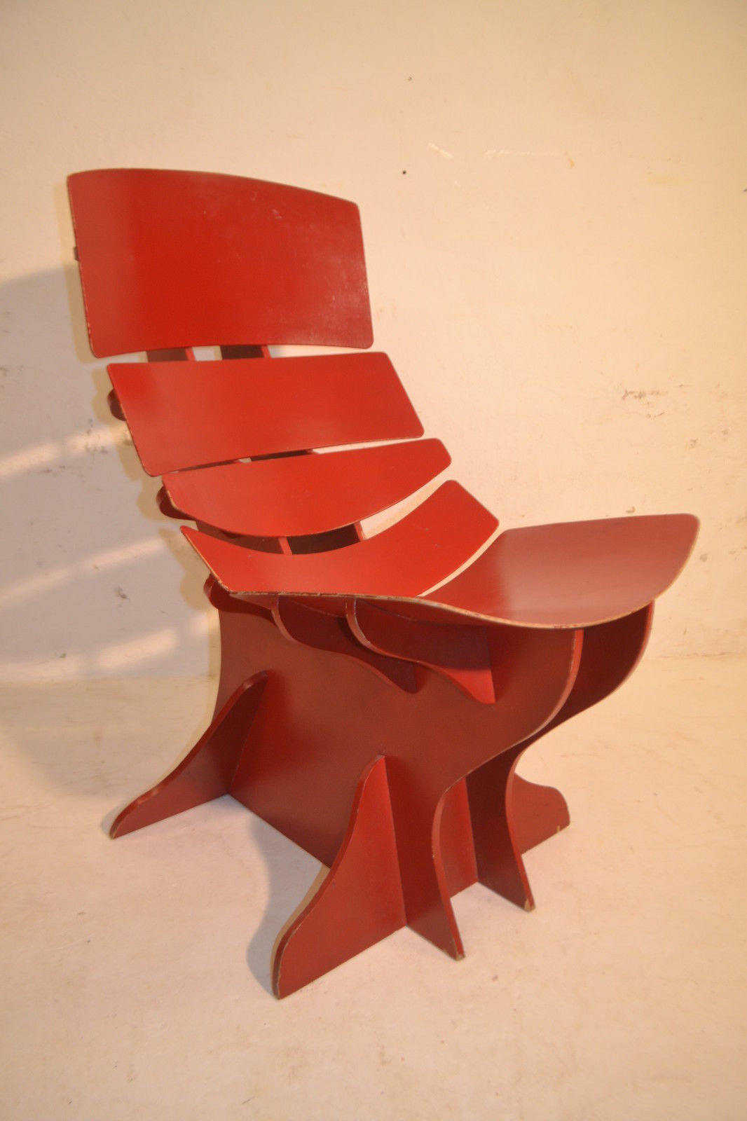 STUNNING VINTAGE BENTWOOD PLYWOOD LOUNGE CHAIR - 1960's