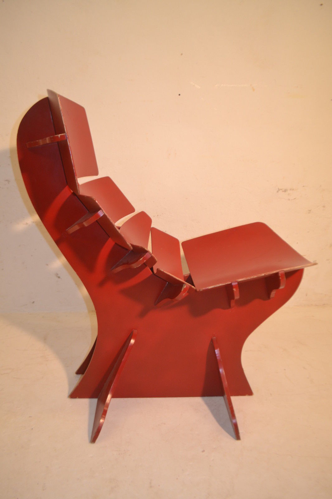 STUNNING VINTAGE BENTWOOD PLYWOOD LOUNGE CHAIR - 1960's