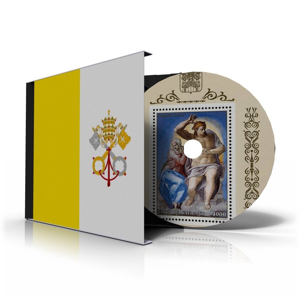 VATICAN CITY STAMP ALBUM PAGES CD 1929-2011 (191 color illustrated pages)