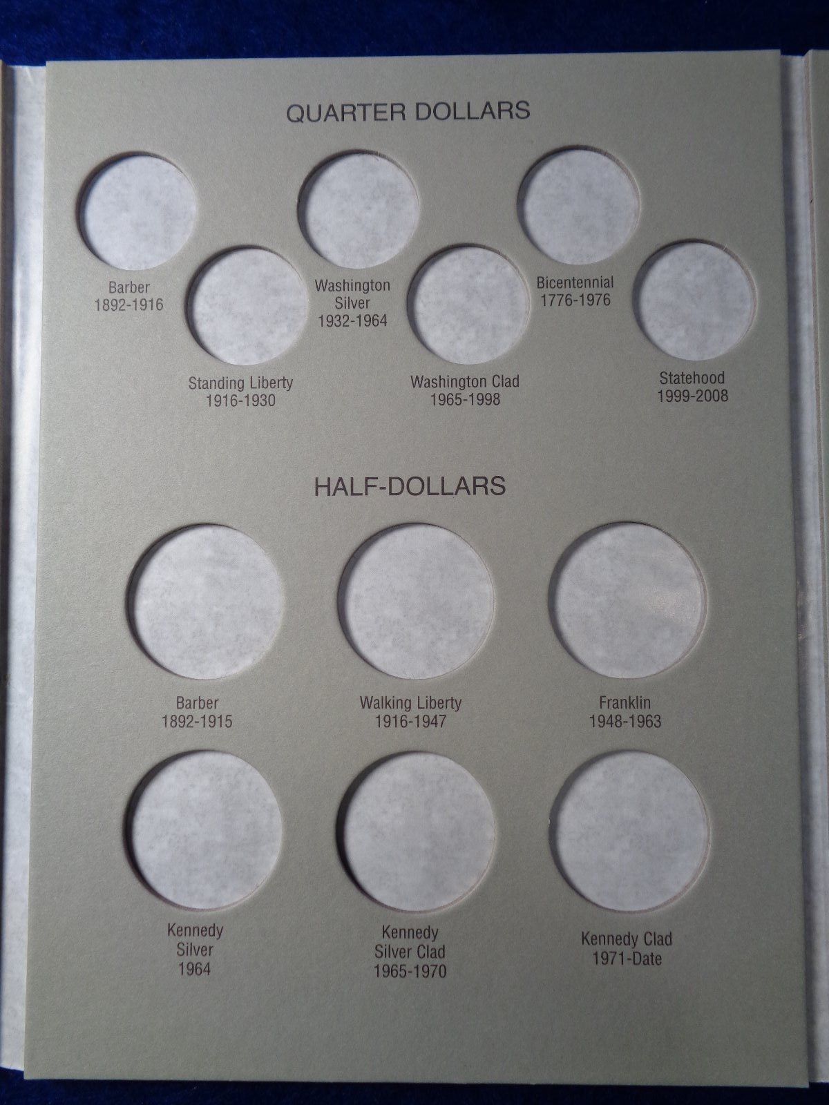 H.E. Harris Coins Of The 20th Century Coin Folder, Album Book #2700