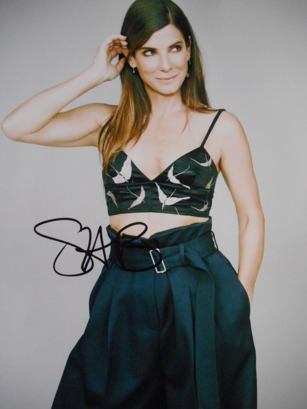 Sandra Bullock signed 8x10 autograph COA photo Gravity