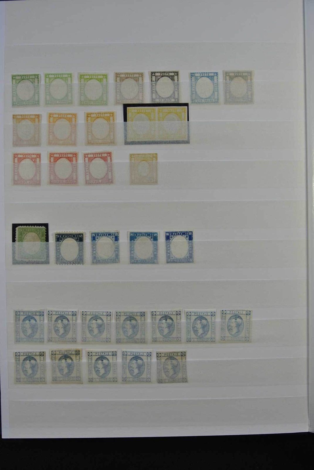 Lot 26650 Collection stamps of Italy 1862-1935.