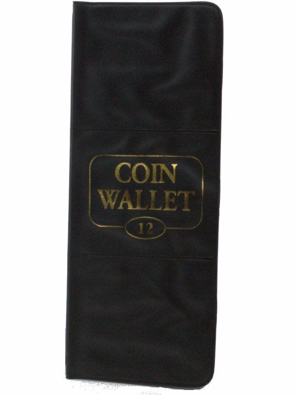 12 - Pocket Coin Holder Album for 2x2 Coin Flips, by H.E. Harris