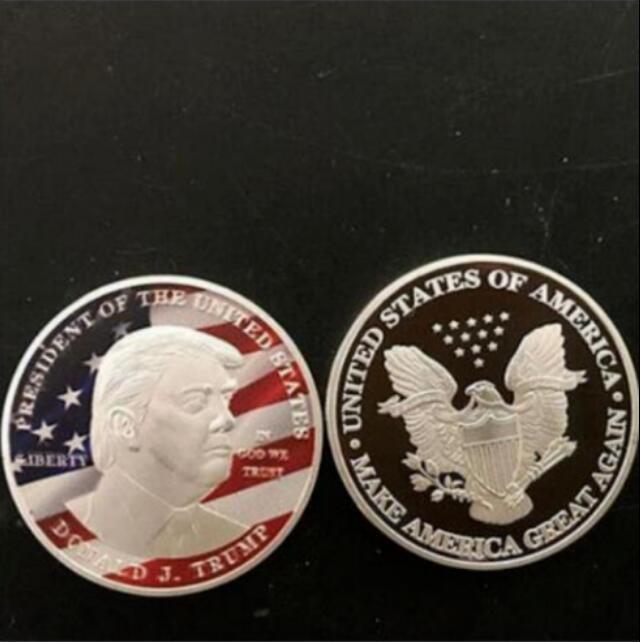 2017 Donald Trump Silver Eagle Coin Make America GREAT Again 45th President G2