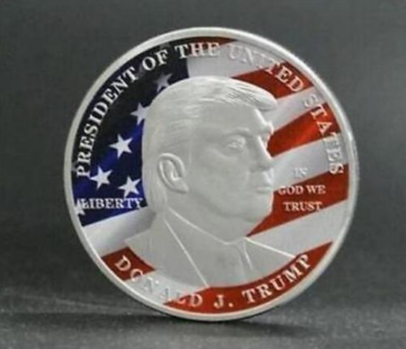 2017 Donald Trump Silver Eagle Coin Make America GREAT Again 45th President G2