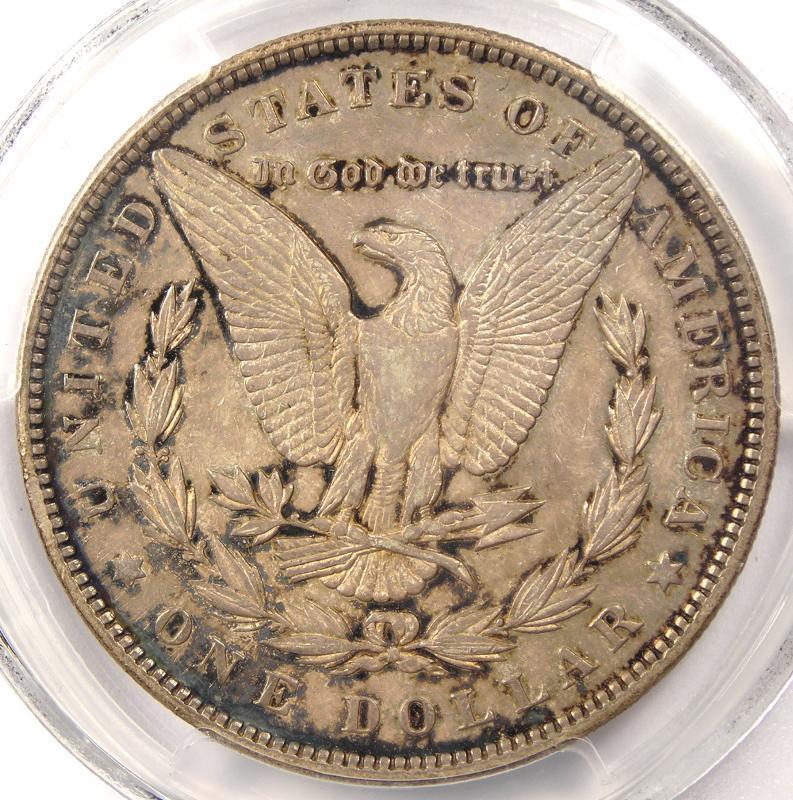 1893 Morgan Silver Dollar $1 - PCGS AU Details - Rare Certified Key Date Coin