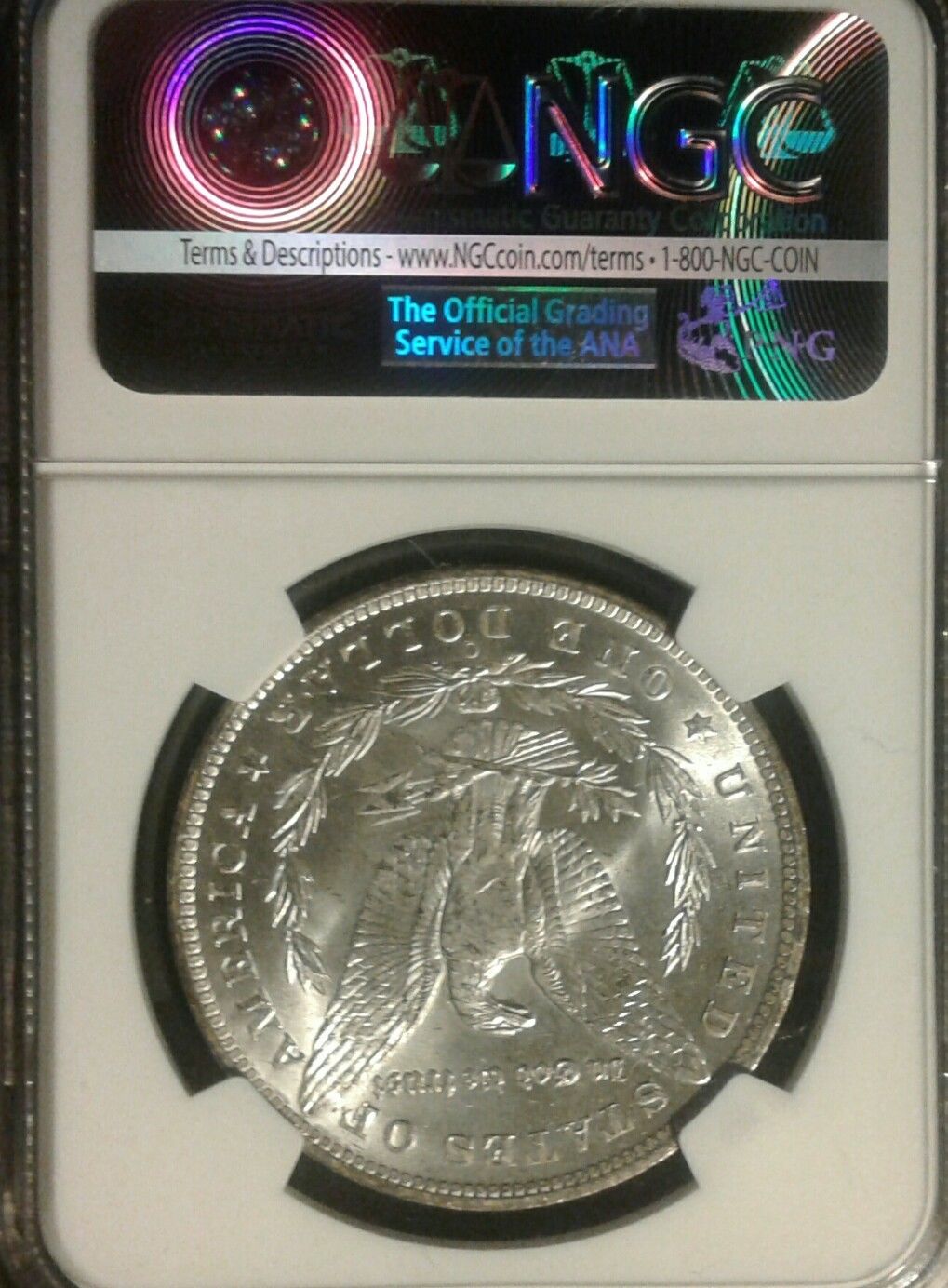 1885-O $1 Morgan Silver Dollar NGC MS63