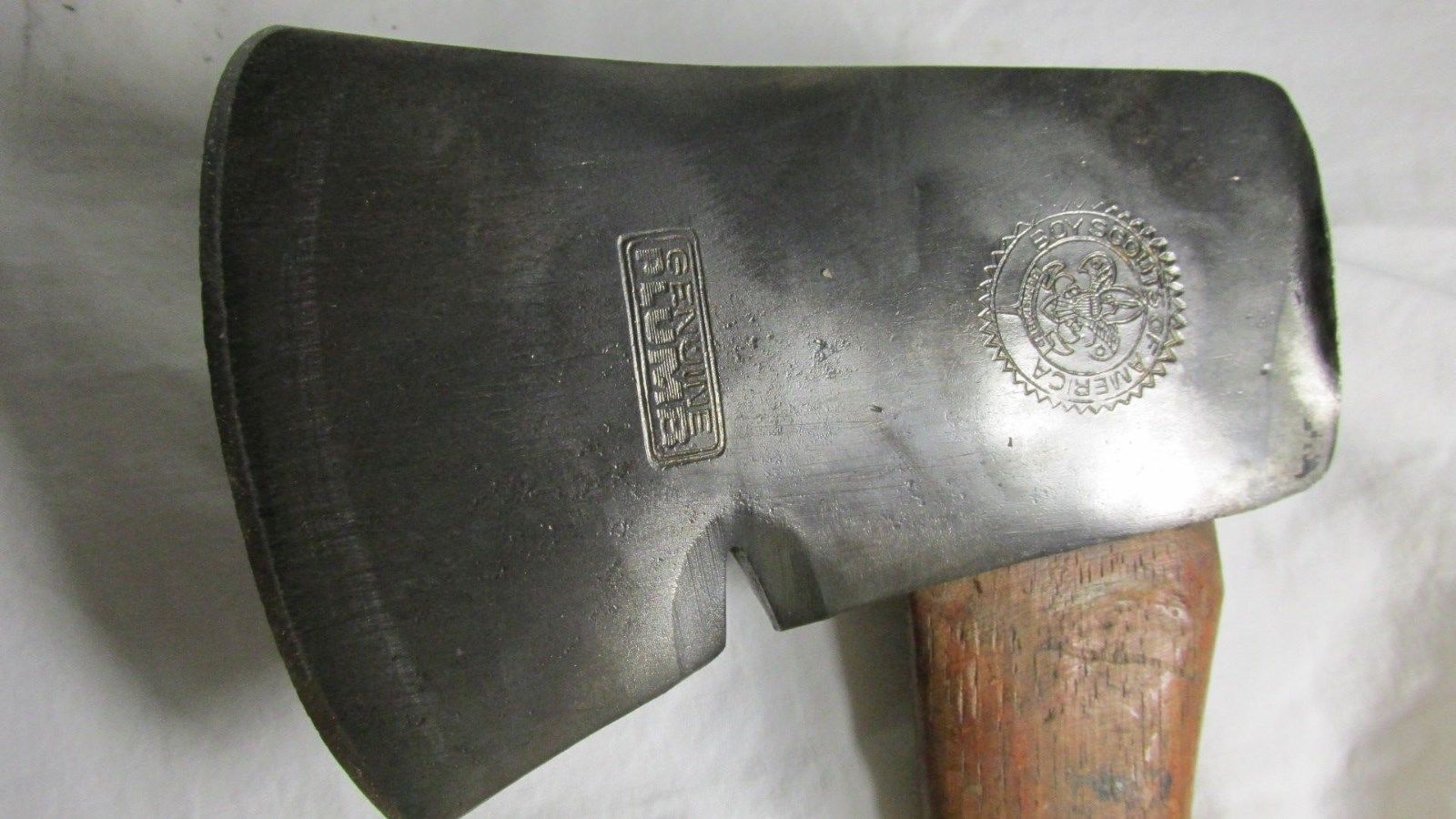 Vintage GENUINE PLUMB - BOY SCOUTS OF AMERICA HATCHET AXE w Logo