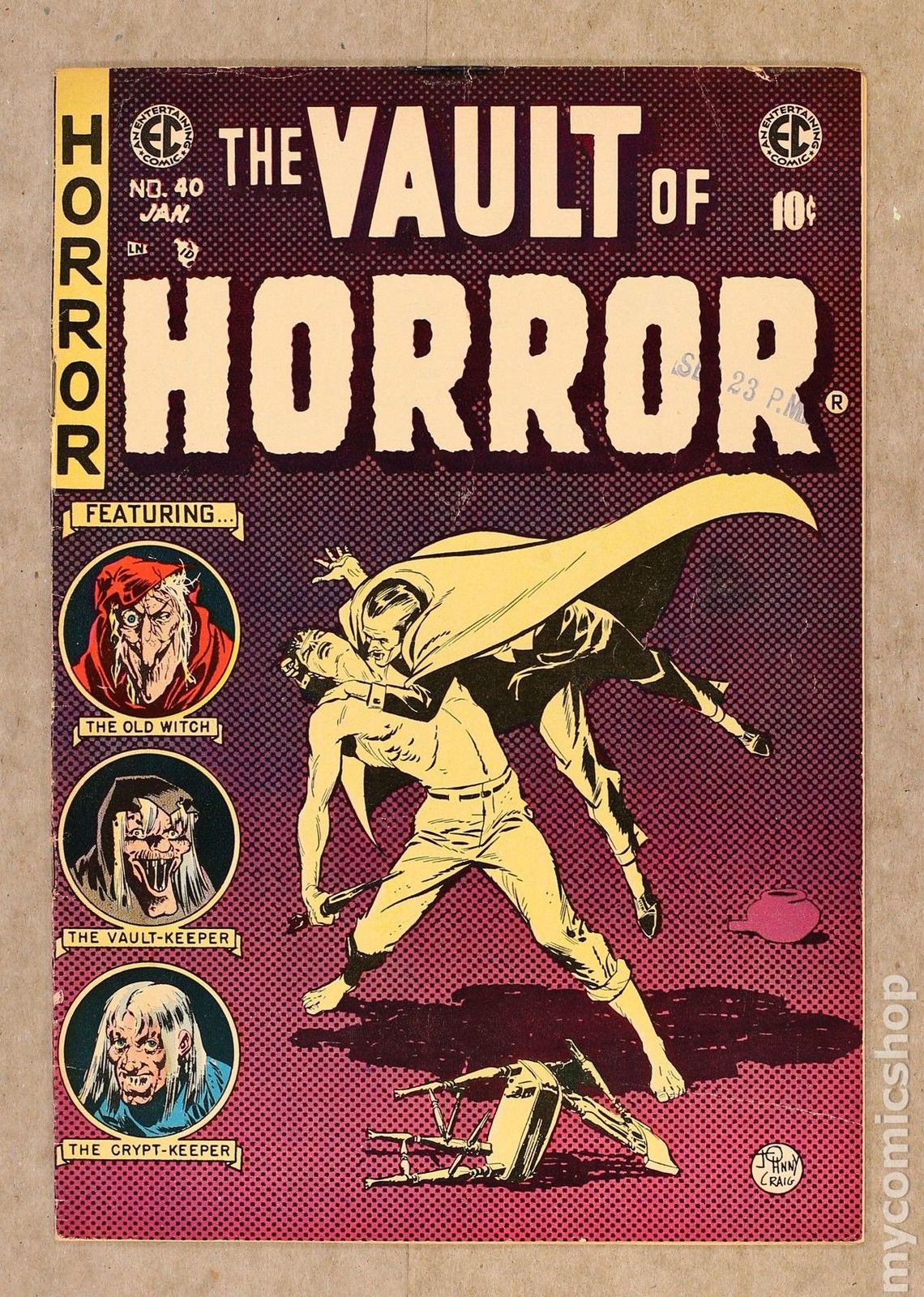 Vault of Horror (1950 E.C. Comics) #40 FN- 5.5