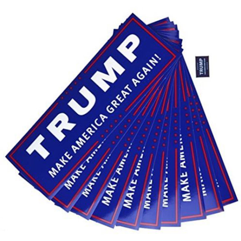 NEW Donald Trump for President Make America Great Again Bumper Sticker 10 Pack