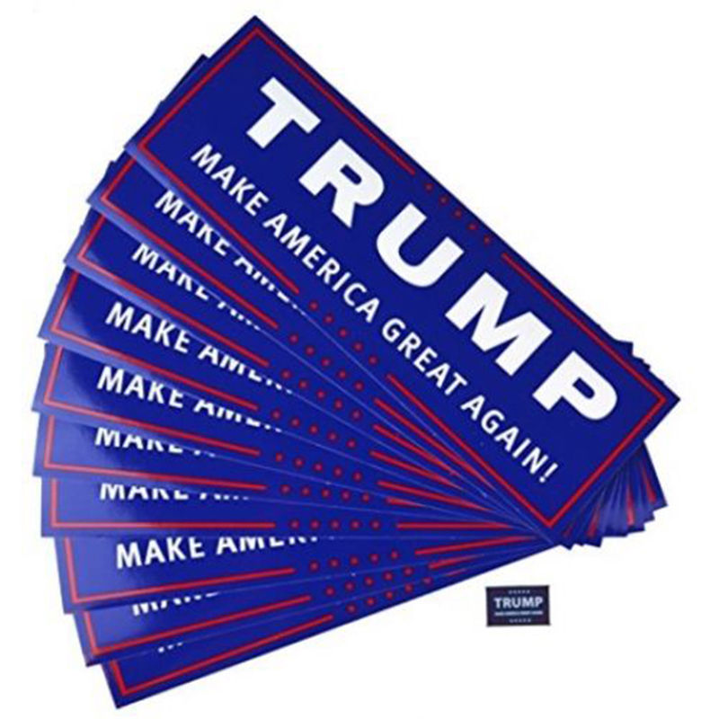 NEW Donald Trump for President Make America Great Again Bumper Sticker 10 Pack