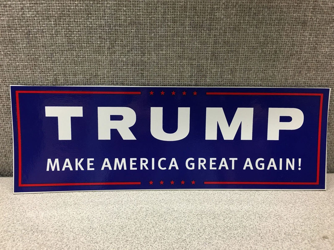 NEW Donald Trump for President Make America Great Again Bumper Sticker 10 Pack