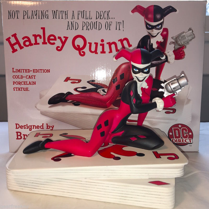 HARLEY QUINN STATUE FIGURE MAQUETTE BATMAN ANIMATED DC COMICS SUICIDE SQUAD BTAS