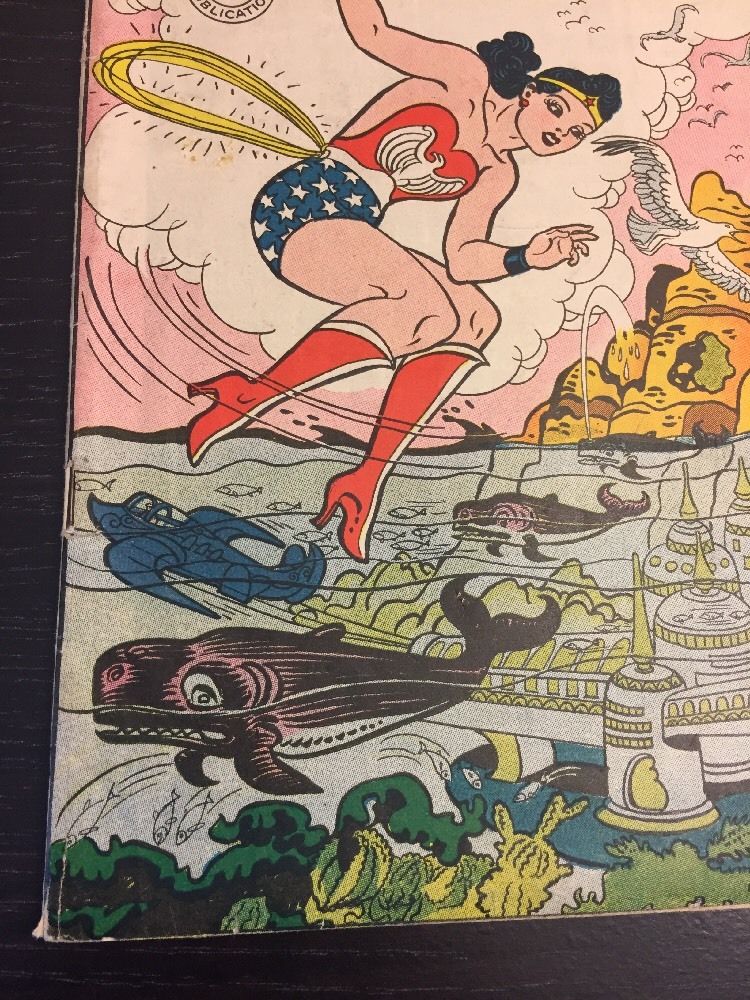 SENSATION COMICS #35 BEAUTIFUL COPY!! (GOLDENAGE WONDER WOMAN) Very Rare!!