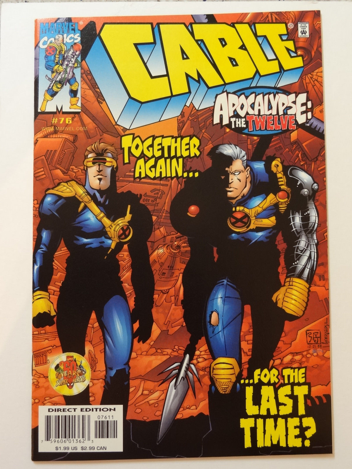 Cable #76, #79, & #84 - 3 Comic Lot  (Marvel Comics, 2000)