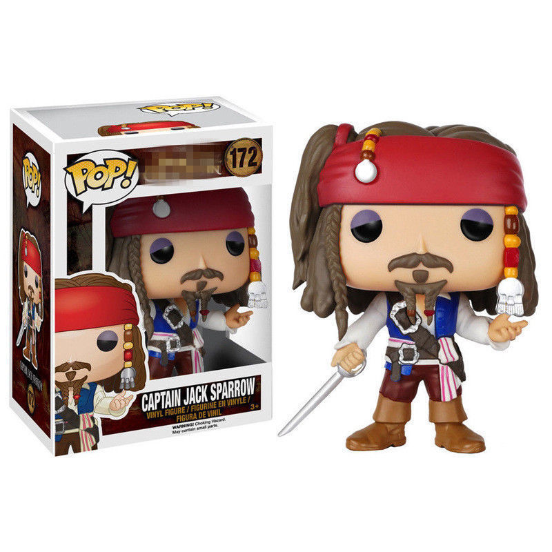 Pop ! Jack Sparrow Pirates of the Caribbean Disney Vinyl Action Figure Toy