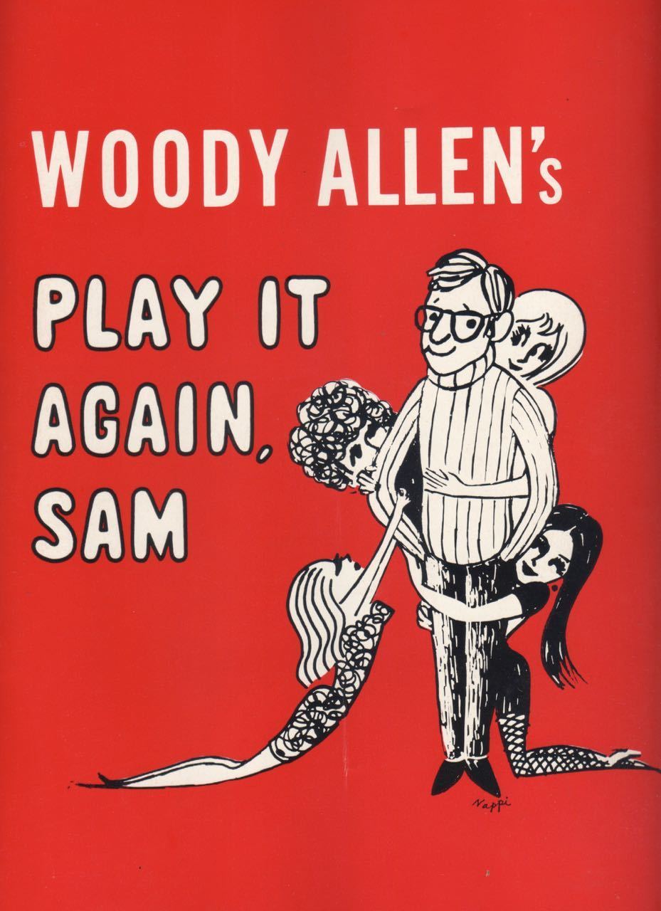 Woody Allen  "Play It Again, Sam" Broadway  Souvenir Program 1969  Diane Keaton