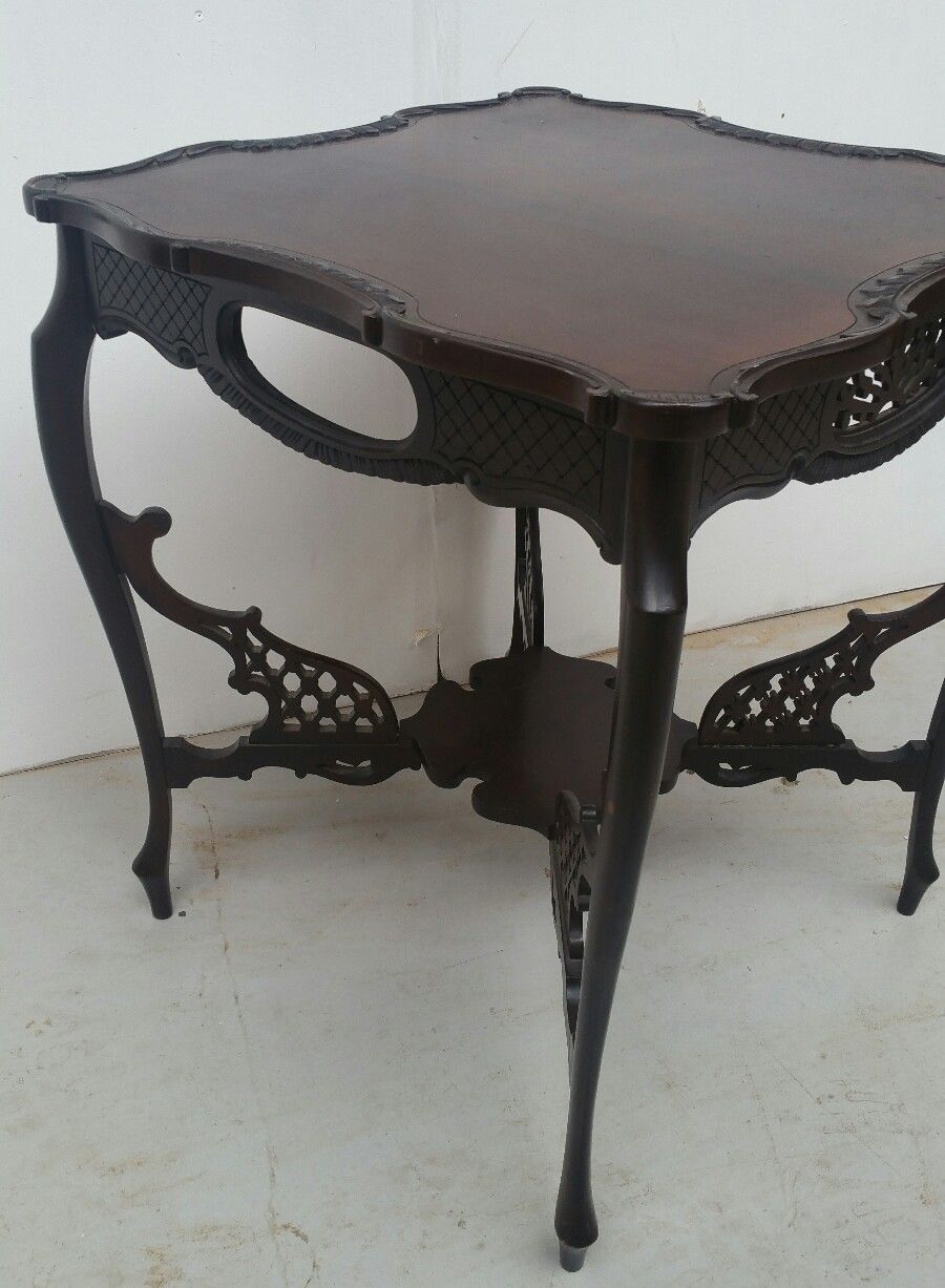 Art nouveau style occasional side table