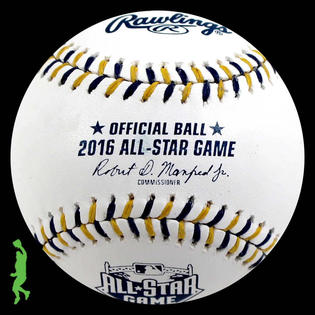 JOSH DONALDSON AUTOGRAPHED SIGNED 2016 ALL-STAR BASEBALL BALL BLUE JAYS JSA COA