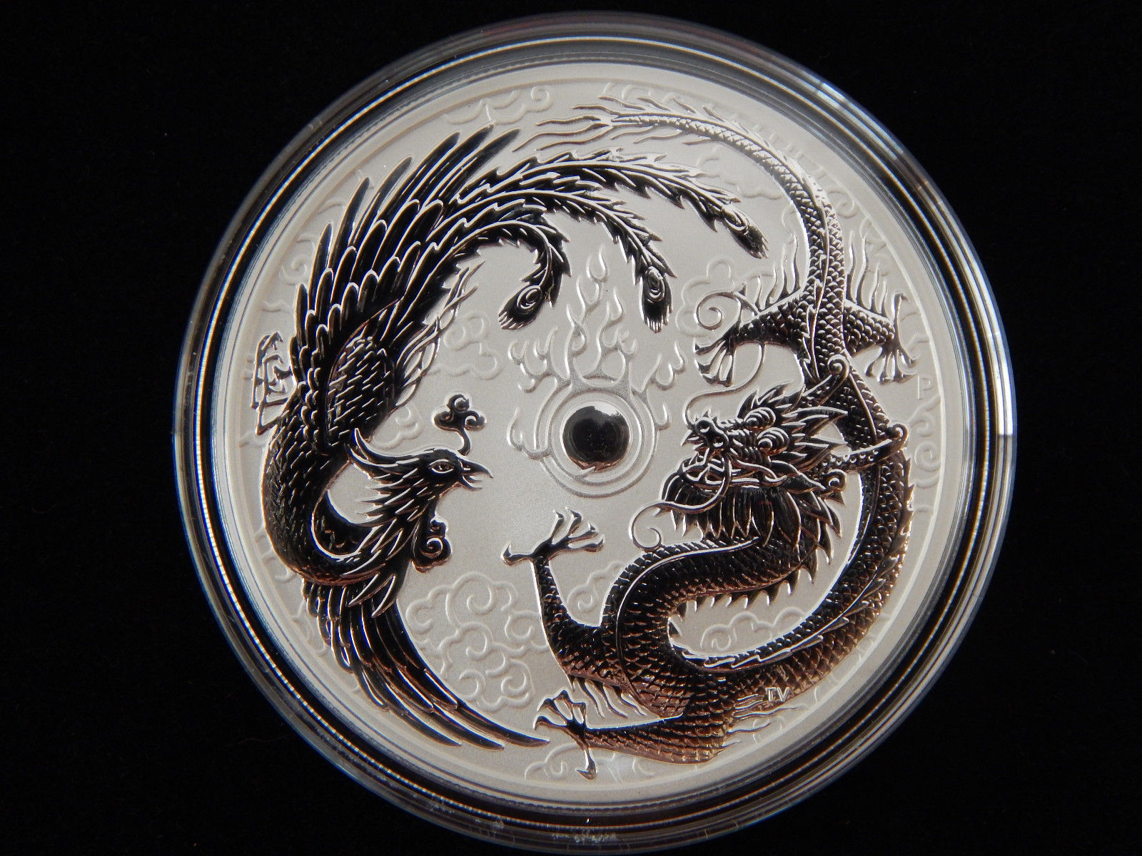 2017 1 oz. .999 Silver Australian DRAGON and PHOENIX Coin - Limited Mintage 50K