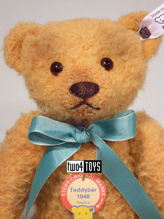 STEIFF Ltd TEDDY BEAR REPLICA 1948 WITH SQUEAKER - 29cm / 12in. EAN 403163 NIB