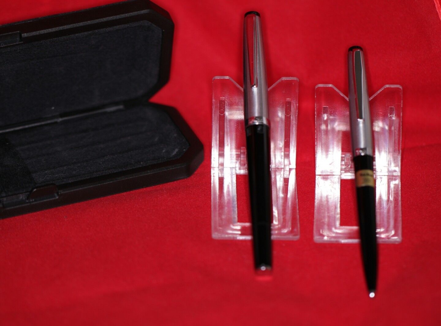 Geha Vintage Fountain & Ball point pen sets, NOS, very rare. Look