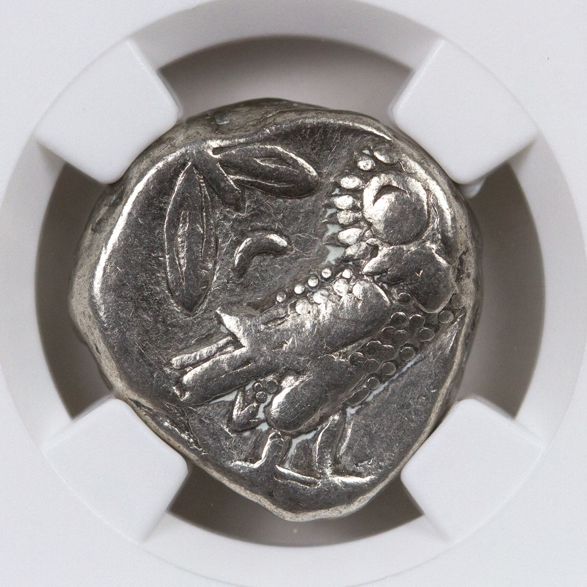 Greek City-State Athens Silver Tetradrachm Athena Collection NGC F SKU42585