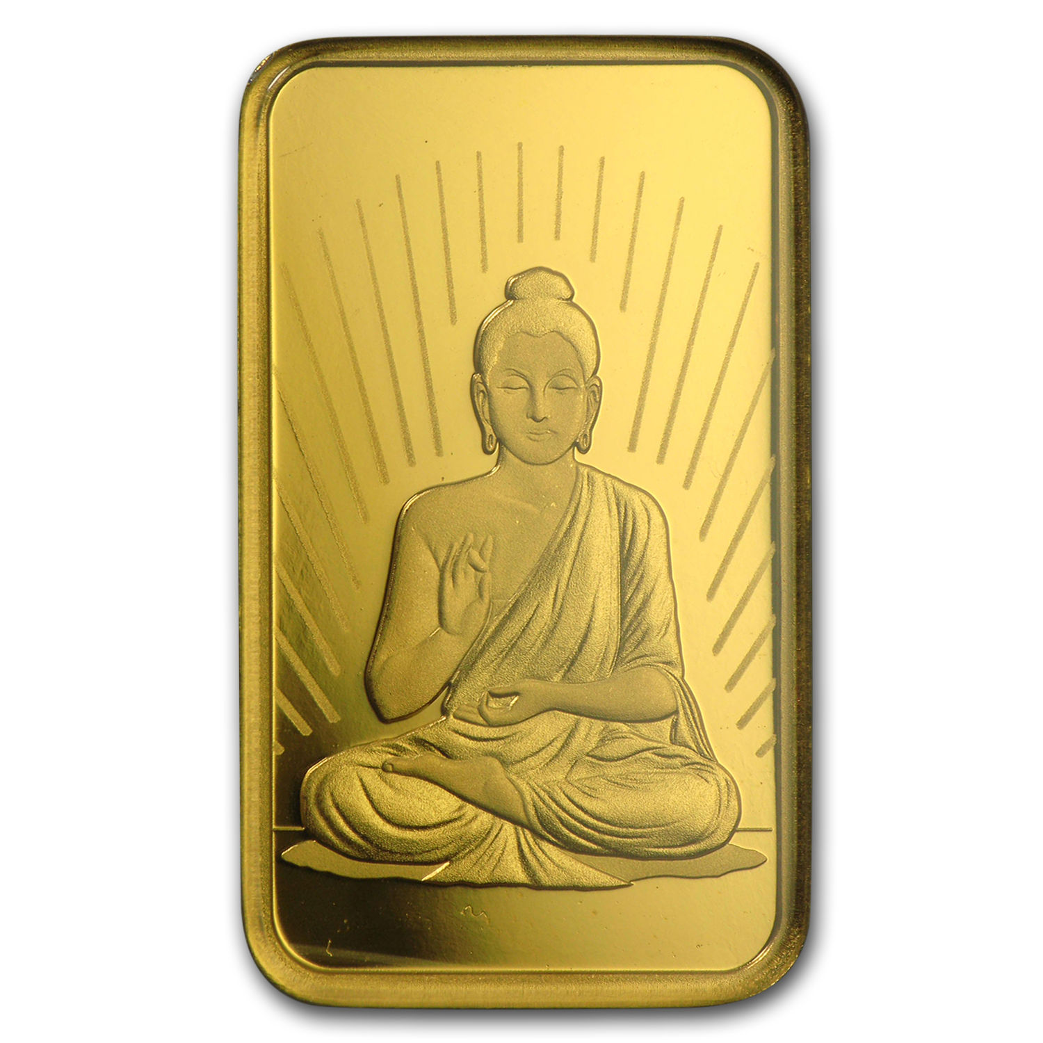 10 gram Gold Bar - PAMP Suisse Religious Series (Buddha) - SKU #94447