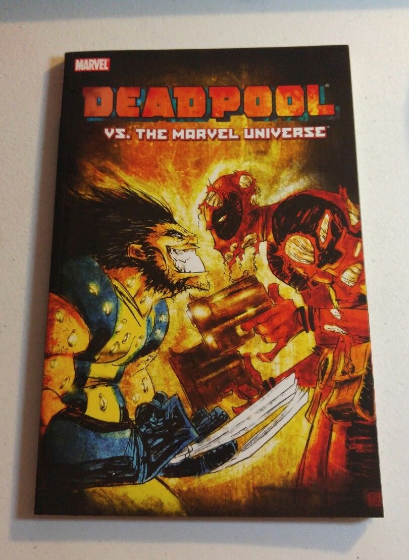 Deadpool vs The Marvel Universe TPB (2008) 1st printing Marvel Comics