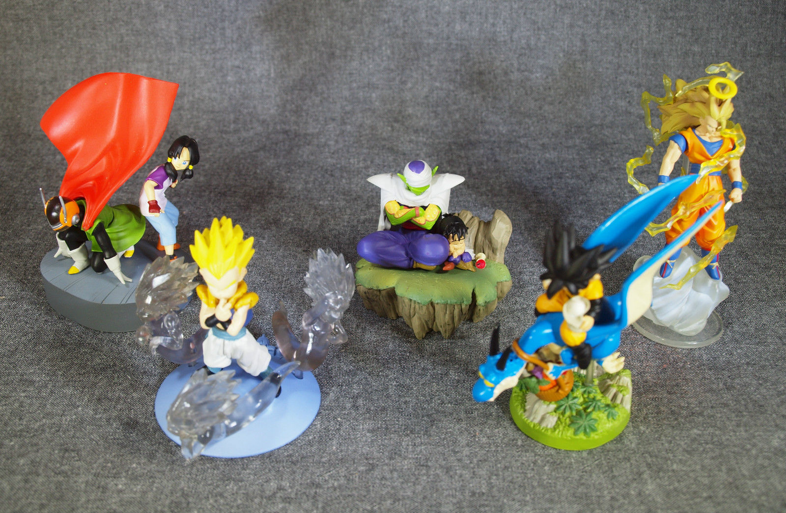 Gashapon HG DRAGONBALL Z Imagination Figure - 2 - Set of 5 BANDAI Anime JAPAN