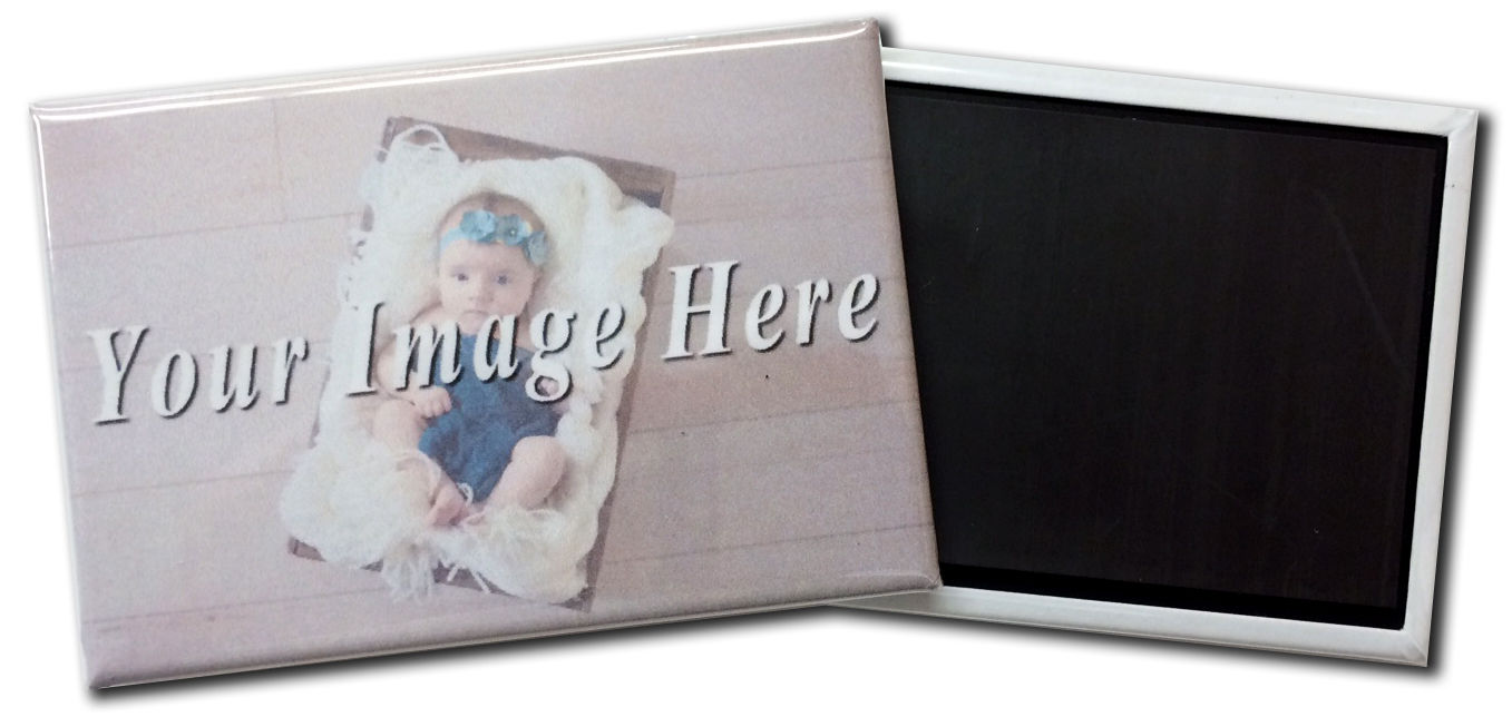 Customized Fridge Magnet With Your Own Photo - 2X3"