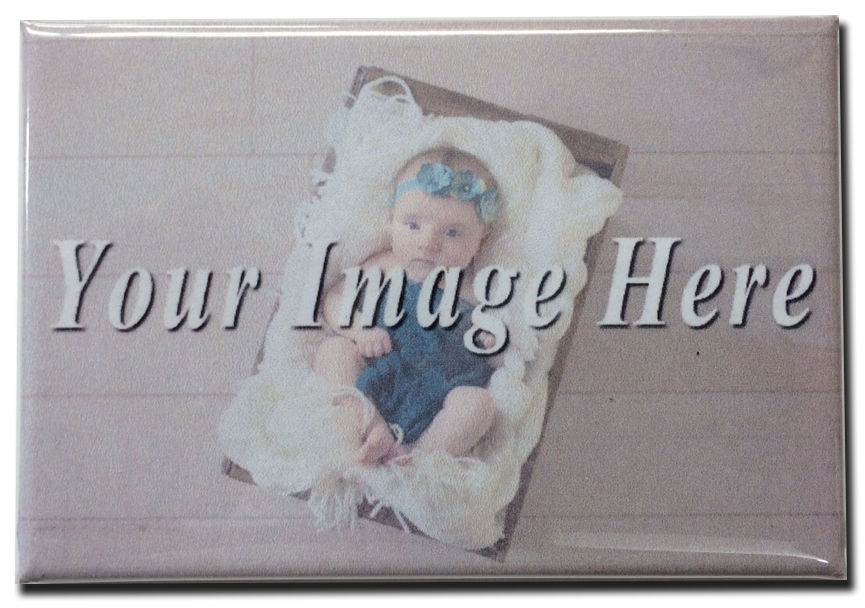 Customized Fridge Magnet With Your Own Photo - 2X3"